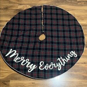 CYNTHIA ROWLEY VERY LARGE CHRISTMAS TREE SKIRT